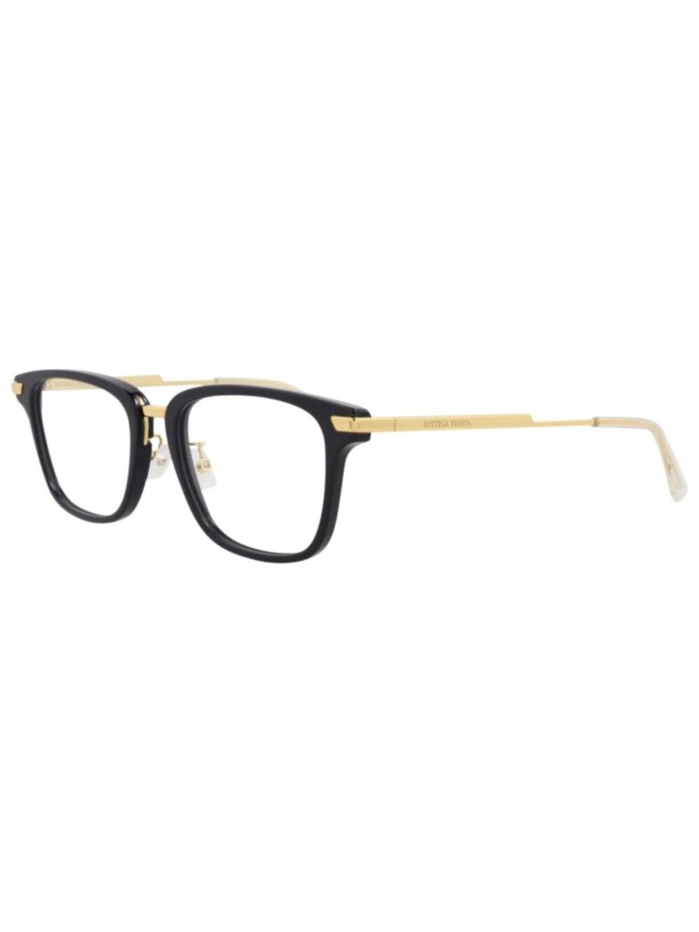 New Bottega Veneta Women's Eyeglasses Square Rectangle Acetate Frame Unisex Blue